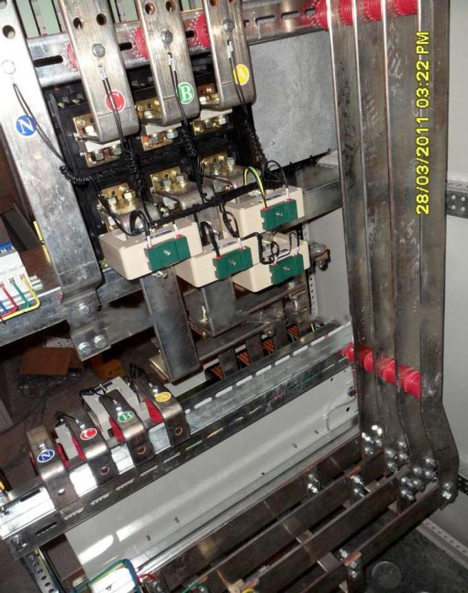 OEM Flexible Copper Busbar For Switchgear , Copper Grounding Bus Bar