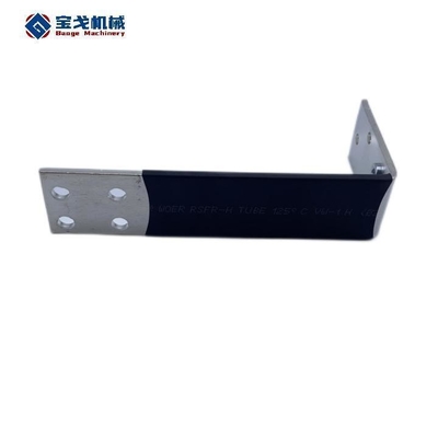 Excellent Electrical Conductivity Battery Circuit Busbar with Black Heat Shrink Sleeve