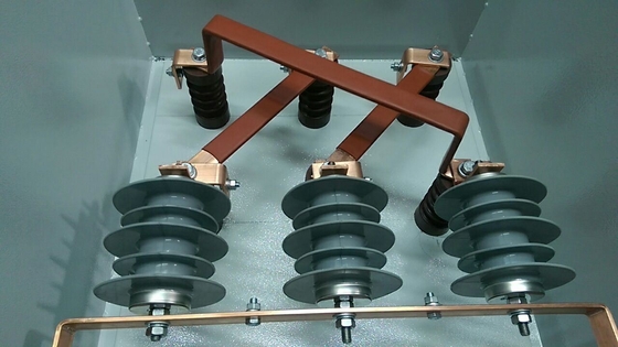 Cover PU Ect P06 Medium Voltage Box Epoxy Covered Copper Busbar for Current Connection
