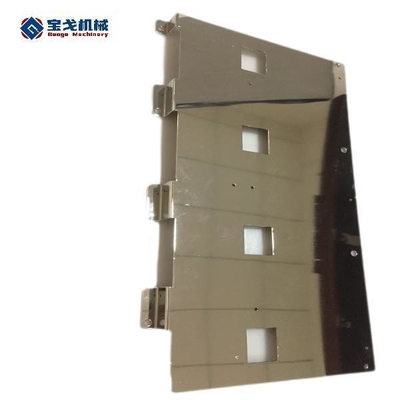 CNC Stamping Aluminum Air Conditioner Panel Sheet Metal Fabrication with Competitive