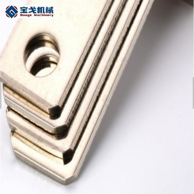 Energy Equipment C1100 Nickel Plated Copper Busbar with 99.98% Copper Content B02