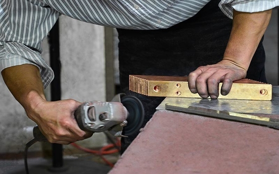 Processing Riveting Tin Plating Copper Aluminum Bus Bar for Power Connector 260*30*3mm