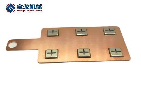 PU Ect Cover Customization Six Nickel Clad 18650 Battery Nickel Plated Copper Busbar