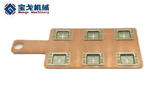 PU Ect Cover Customization Six Nickel Clad 18650 Battery Nickel Plated Copper Busbar