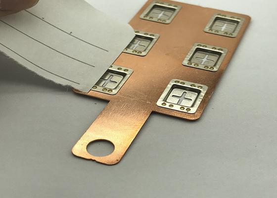 PU Ect Cover Customization Six Nickel Clad 18650 Battery Nickel Plated Copper Busbar