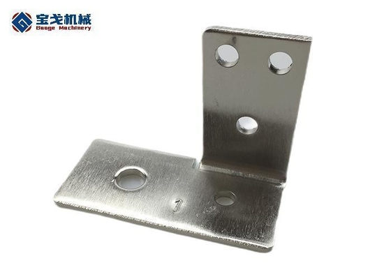 Bending Nickel Plated Ground Bus Bar Kit with 5 Holes Excellent Electrical Conductivity