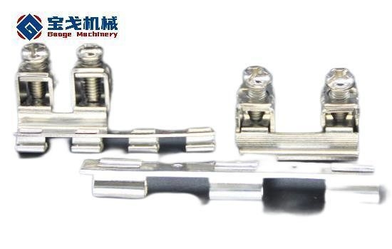 Customized Heteromorphic Grounded Copper Busbar with Tinned Cover and RoHS Certified