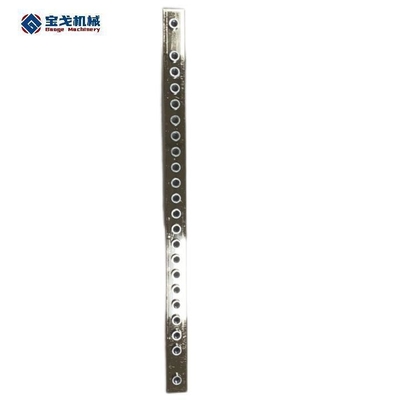 99.98% Copper Content Electrical Connector 150A Busbar with 2 Studs 20 Screw Terminals