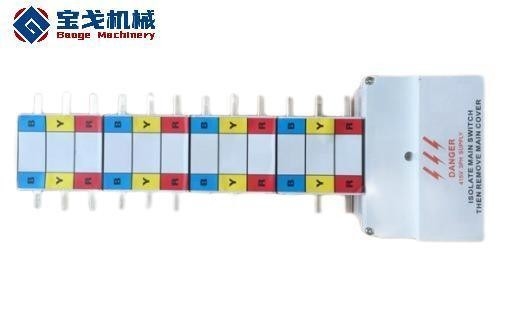PVC Covered Tin Plated Copper Bus Bar with Customization and Flame Retardant Shell