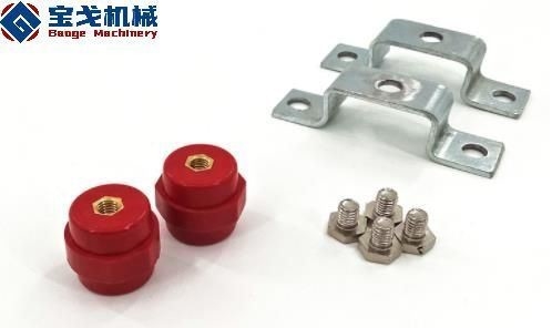 Lightning Protection Grounding Equipment Room Tin Plated Copper Busbar with PU Cover