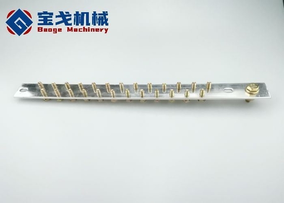 Stamped Drilling Tinned Ground Copper Bus Bar with Tinned Surface Treatment and A10