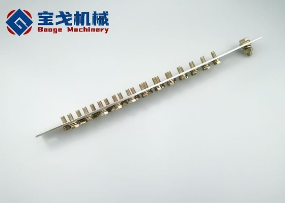 Stamped Drilling Tinned Ground Copper Bus Bar with Tinned Surface Treatment and A10