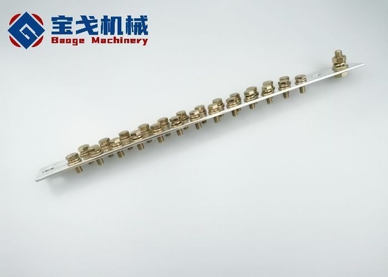Stamped Drilling Tinned Ground Copper Bus Bar with Tinned Surface Treatment and A10