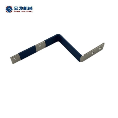 B59 Nickel Plated Blue Positive Lead-out Bus Bar with Insulation Sleeve and Long-lasting