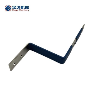 B59 Nickel Plated Blue Positive Lead-out Bus Bar with Insulation Sleeve and Long-lasting