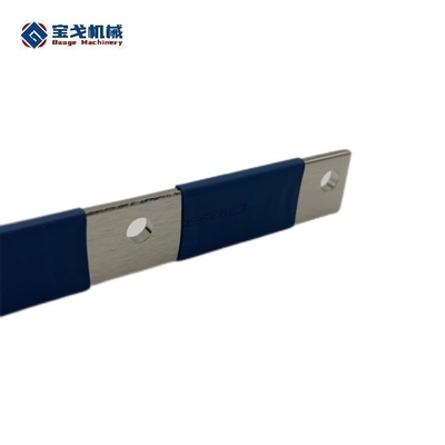 B59 Nickel Plated Blue Positive Lead-out Bus Bar with Insulation Sleeve and Long-lasting