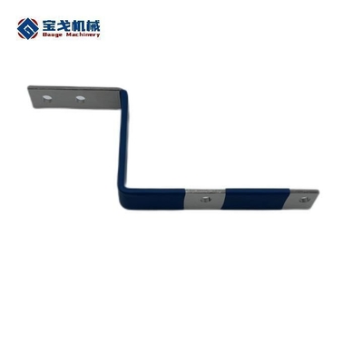 B59 Nickel Plated Blue Positive Lead-out Bus Bar with Insulation Sleeve and Long-lasting