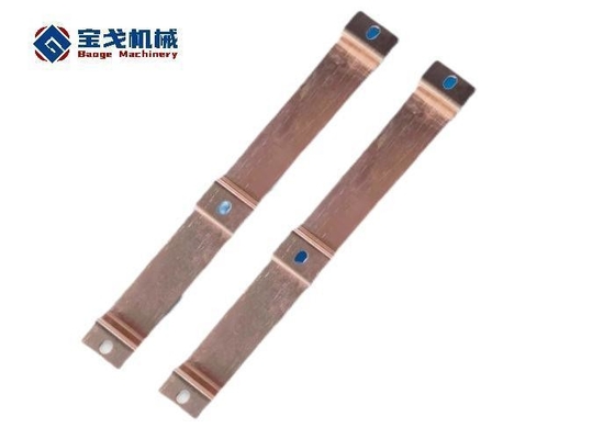 Professional Tapping Processed Pure Copper C11000 Bus Bar Connections for Switchgear