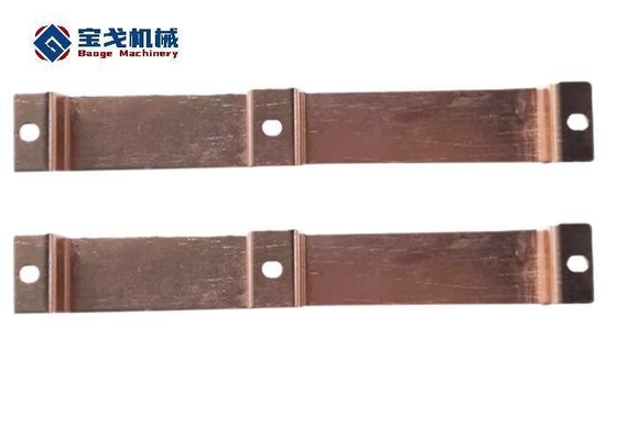 Professional Tapping Processed Pure Copper C11000 Bus Bar Connections for Switchgear