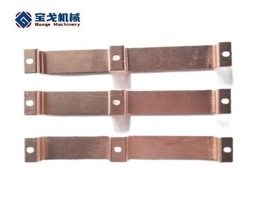 Professional Tapping Processed Pure Copper C11000 Bus Bar Connections for Switchgear