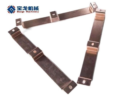 Professional Tapping Processed Pure Copper C11000 Bus Bar Connections for Switchgear