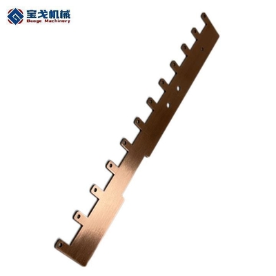 Customized Request 99.99% T2 Red Copper Circuit Breaker Busbars Electrical Components