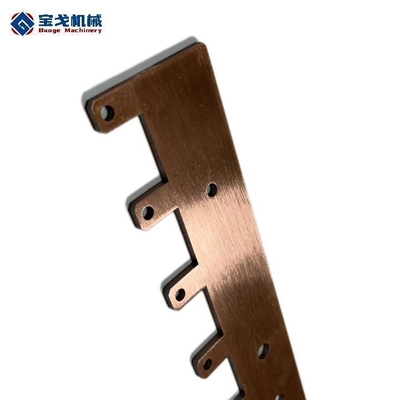 Customized Request 99.99% T2 Red Copper Circuit Breaker Busbars Electrical Components