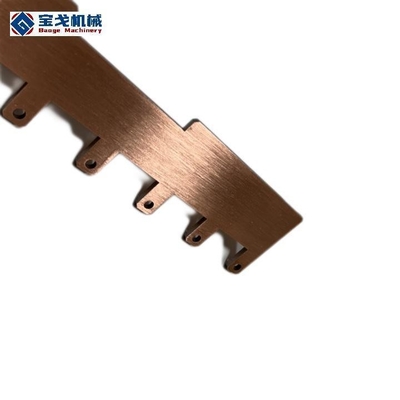 Customized Request 99.99% T2 Red Copper Circuit Breaker Busbars Electrical Components