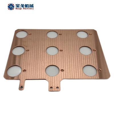 200A 360AMPS Busbar for LV Power Distribution Panel Boards Customizable No Insulation