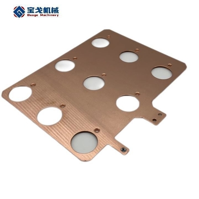 200A 360AMPS Busbar for LV Power Distribution Panel Boards Customizable No Insulation