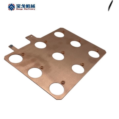 200A 360AMPS Busbar for LV Power Distribution Panel Boards Customizable No Insulation