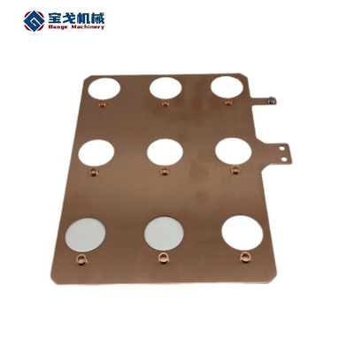 200A 360AMPS Busbar for LV Power Distribution Panel Boards Customizable No Insulation