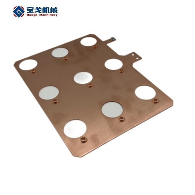 200A 360AMPS Busbar for LV Power Distribution Panel Boards Customizable No Insulation