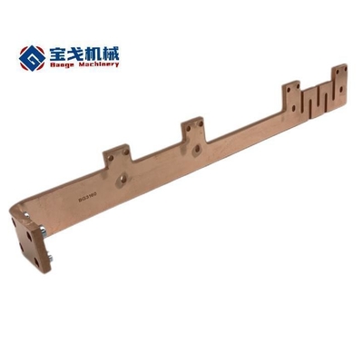 IGBT AC Output Copper Busbar with Tin Plated Cover Milling Process and Bending Craft