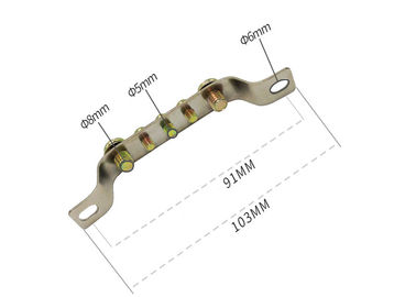 Wearproof Automotive Electrical Bus Bar 7 Holes 2*20mm For Distribution Box