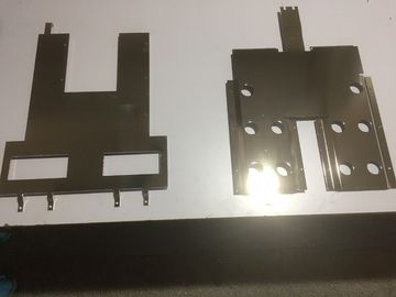 Laser cutting nickel plated aluminum busbar CNC processing aluminum material with Polished surface treatment
