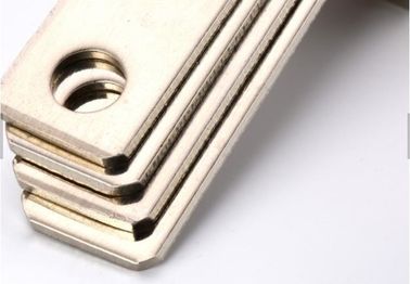 Square Shaped Anti Rust Nickel Plated Copper Bus Bar Customized Size