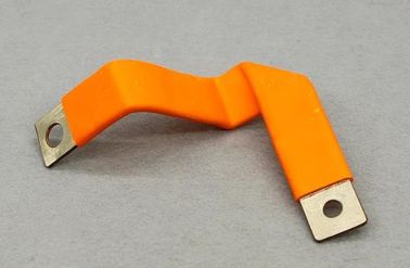 Epoxy Power Coat Nickel Plated Copper Bus Bar Customized Size 0.4mm Thickness