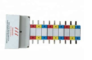 180*49*46mm Tin Plated Copper Bus Bar With PC/ABS Flame Retardant Protective Shell