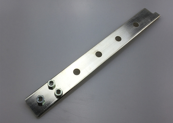 Silver Copper Battery Bus Bar , Custom Made Copper Grounding Bus Bar