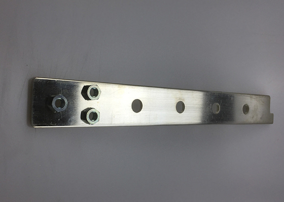 Silver Copper Battery Bus Bar , Custom Made Copper Grounding Bus Bar