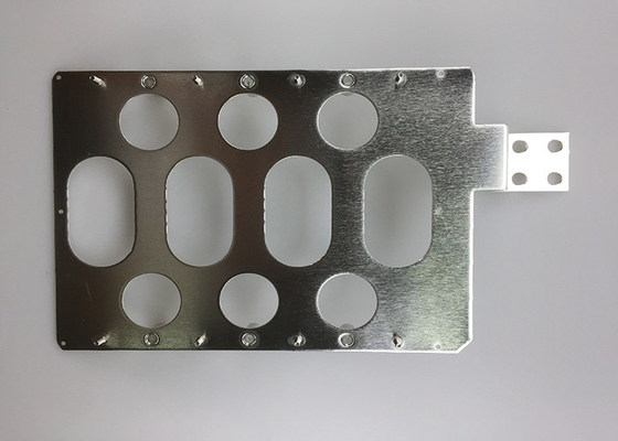 Multi Holes Tin Plated Copper Sheet / Custom Electrical Grade Copper Bar