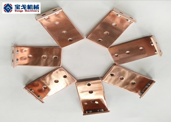 High Voltage Resistant Battery Terminal Busbar T2/C1100 Red Copper Material