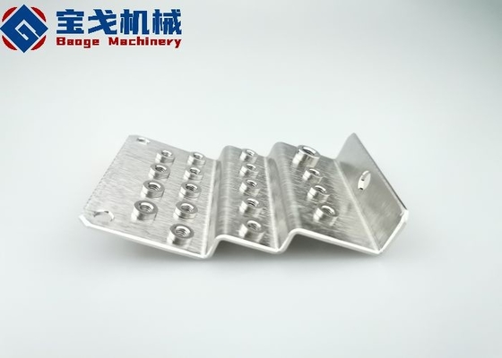 High Precision Bent Punched Threaded Copper Bus Bar OEM With Nickel Platin A36