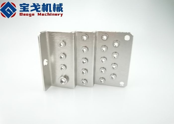 High Precision Bent Punched Threaded Copper Bus Bar OEM With Nickel Platin A36