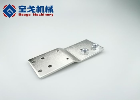Complex Formed Power Inverter Nickel Plated Copper Bus Bar With M8 Screw A37