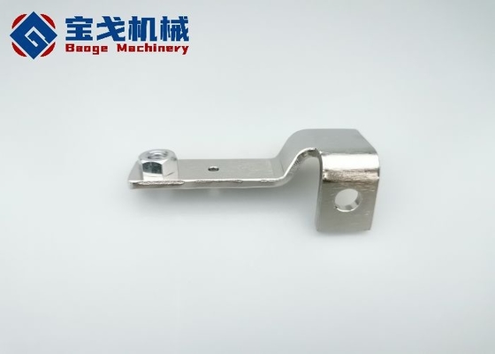 A40 Grounding Nickel Plated Copper Bus Bar With M8 Screw Hole