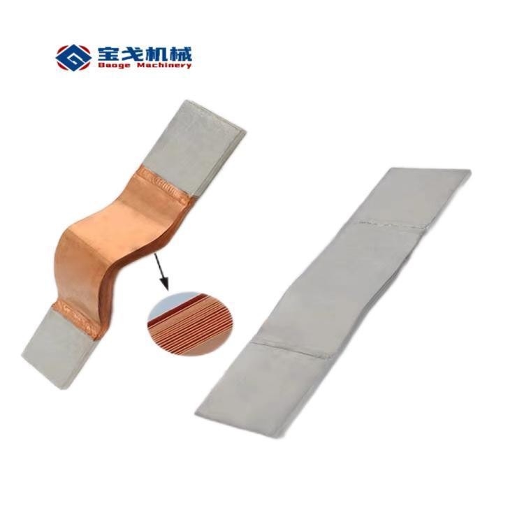 Nickel Plated Copper Flexible Busbar Soft Connectors for G02 Electrical Transformers