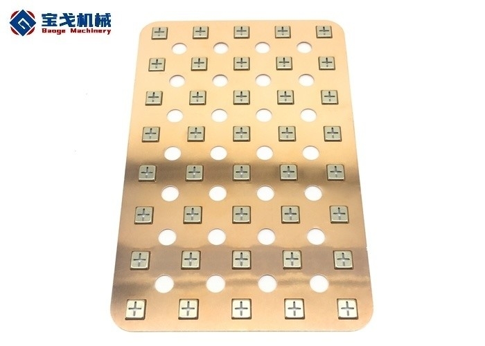 Car Battery Terminal Connectors Busbar with Nickel Tag and 99.98% Copper Content