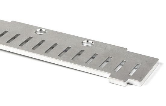 Aluminum Parts Fabrication Tin Plated Aluminum Bus Bar 3V-24V Working Voltage For Electric Appliance